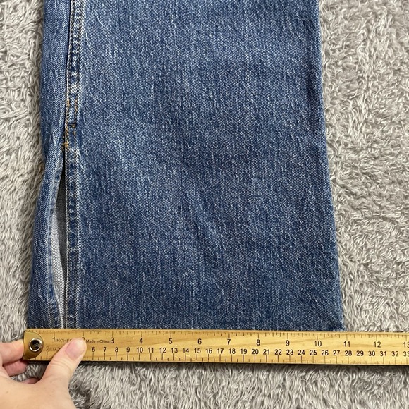 Abercrombie & Fitch Jeans Womens Size 27/4L The Vintage Flare High Rise Blue - Picture 7 of 8